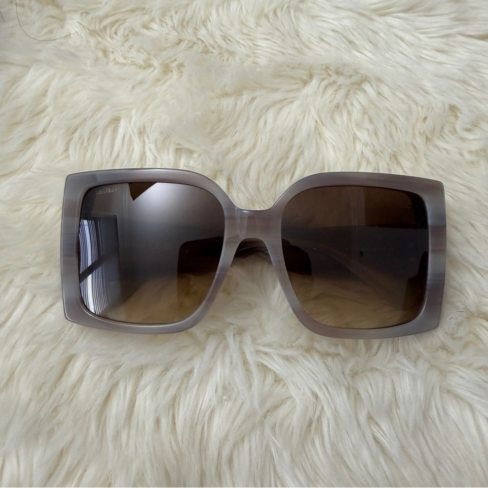 MaxMara MM0131 20F grey/striped 56/18/135 WOMAN sunglasses - Picture 4 of 8